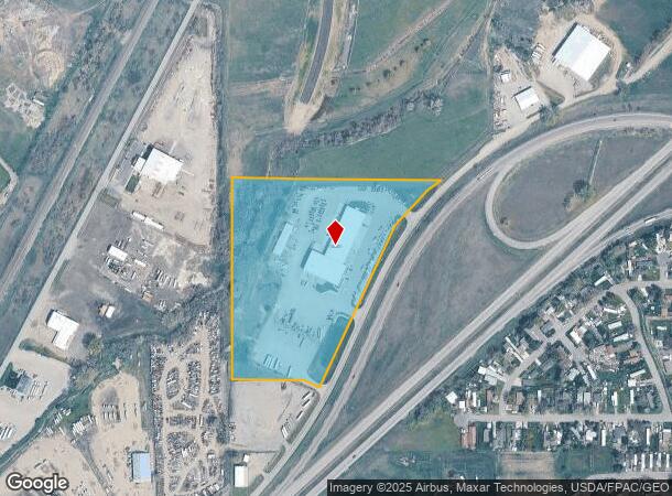  3255 N Frontage Rd, Billings, MT Parcel Map