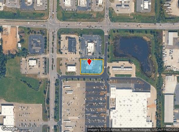  4030 Cascades Blvd, Kent, OH Parcel Map