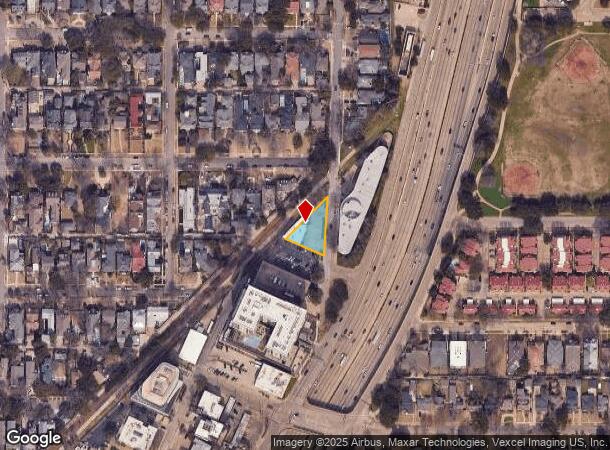  4931 Airline Rd, Dallas, TX Parcel Map