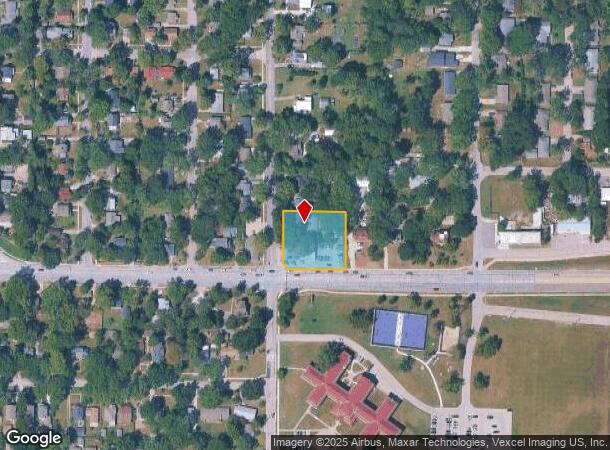  308 E 23Rd St, Lawrence, KS Parcel Map