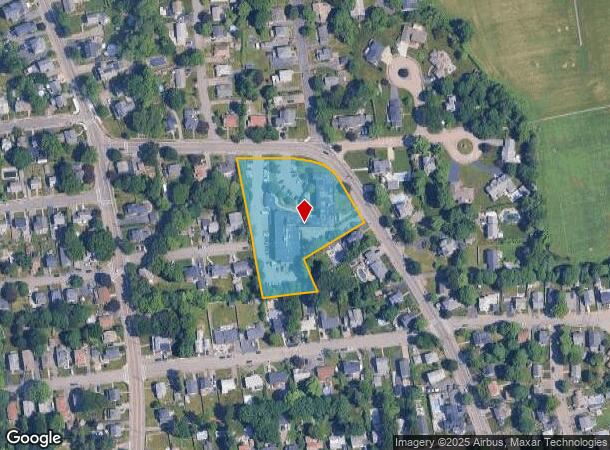 233 Middle St, Braintree, MA Parcel Map