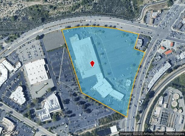  23222 Valencia Blvd, Valencia, CA Parcel Map