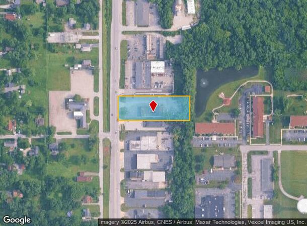 7897 Taft St, Merrillville, IN Parcel Map