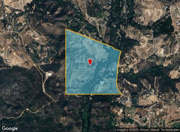  40376 Sandia Creek Dr, Fallbrook, CA Parcel Map