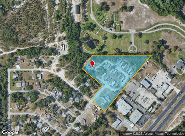 16916 Bachmann Ave, Hudson, FL Parcel Map