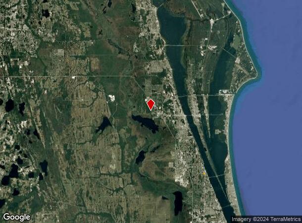  6300 N Wickham Rd, Melbourne, FL Parcel Map