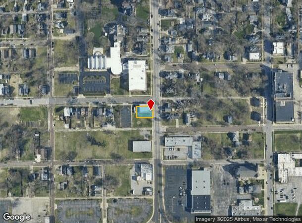  217 Chapin St, South Bend, IN Parcel Map