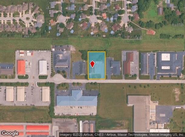 1240 Arrowhead Ct, Crown Point, IN Parcel Map