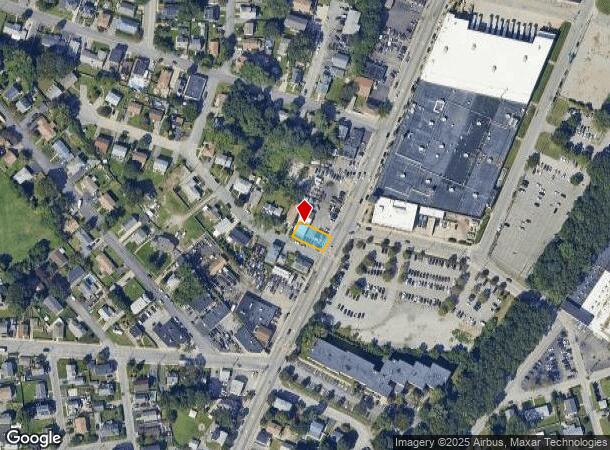  1185 Cranston St, Cranston, RI Parcel Map