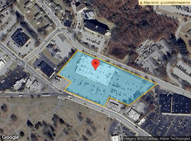  1391 Main St, Willimantic, CT Parcel Map