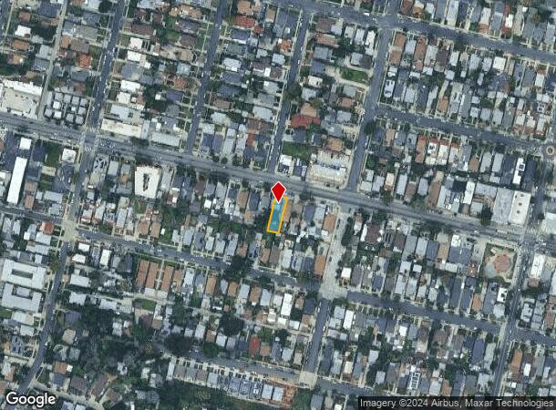  4832 York Blvd, Los Angeles, CA Parcel Map