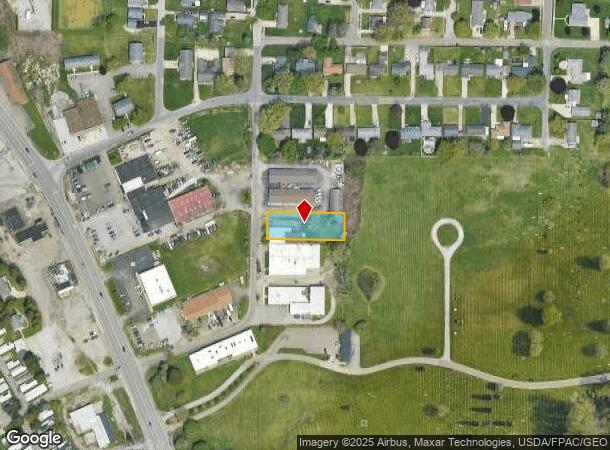  823 High Grove Blvd, Akron, OH Parcel Map