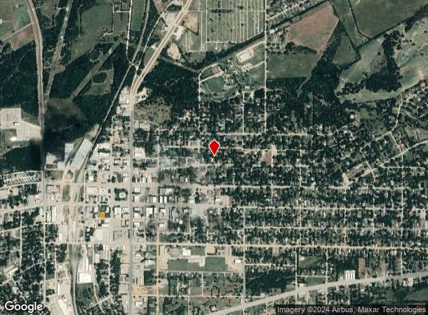  216 W Gould St, Hillsboro, TX Parcel Map