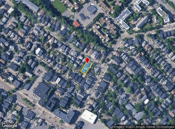  70 Jaques St, Somerville, MA Parcel Map