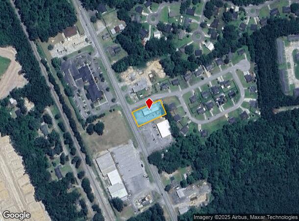  807 S Laurel St, Springfield, GA Parcel Map