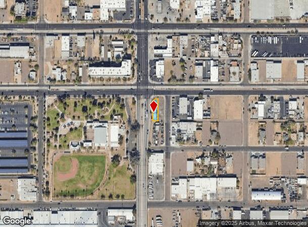  1601 E Jefferson St, Phoenix, AZ Parcel Map