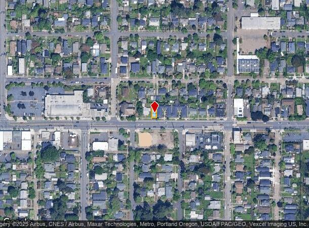 2629 N Lombard St, Portland, OR Parcel Map