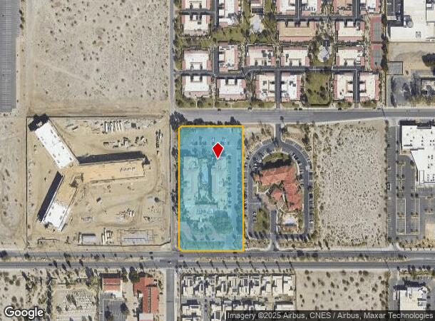 1300 E Tahquitz Canyon Way, Palm Springs, CA Parcel Map