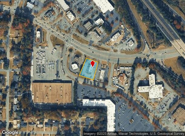  2538 Airport Thruway, Columbus, GA Parcel Map