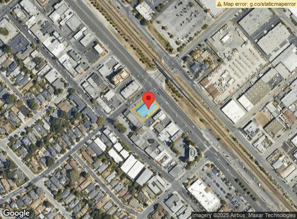  1310 El Camino Real, San Carlos, CA Parcel Map