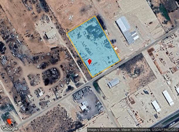 7764 Boles Rd, Odessa, TX Parcel Map