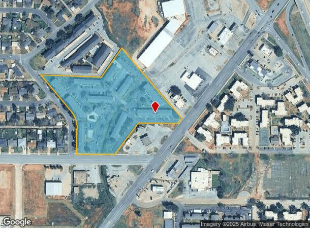 1948 Denton St, Abilene, TX Parcel Map