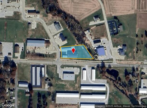  454 Memorial Dr, Breese, IL Parcel Map