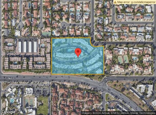  2801 E Avery Dr, Palm Springs, CA Parcel Map