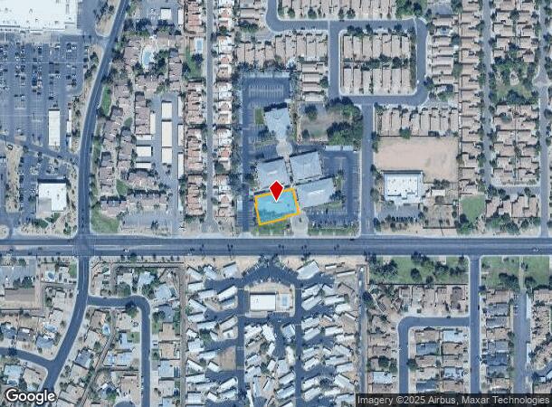 604 W Warner Rd, Chandler, AZ Parcel Map