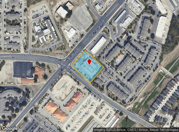  8602 Huebner Rd, San Antonio, TX Parcel Map