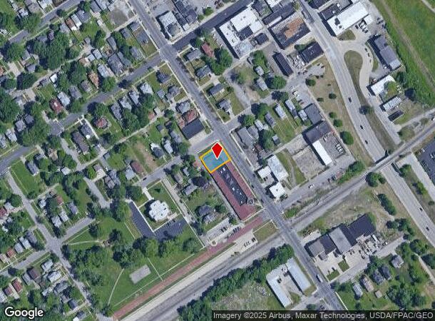  1050 Reid Ave, Lorain, OH Parcel Map