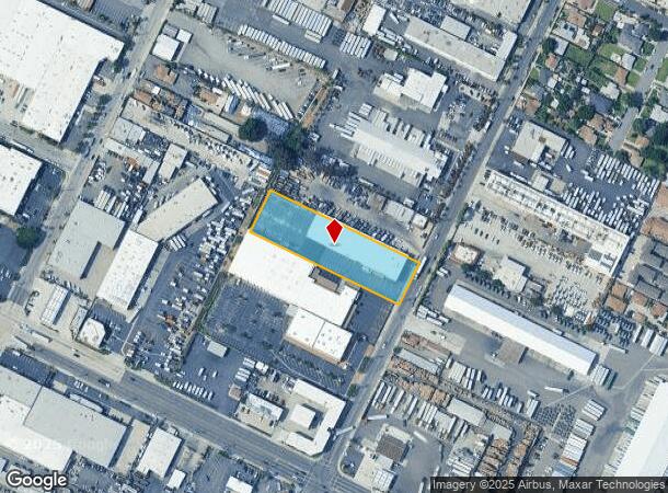  911 S Maple Ave, Montebello, CA Parcel Map