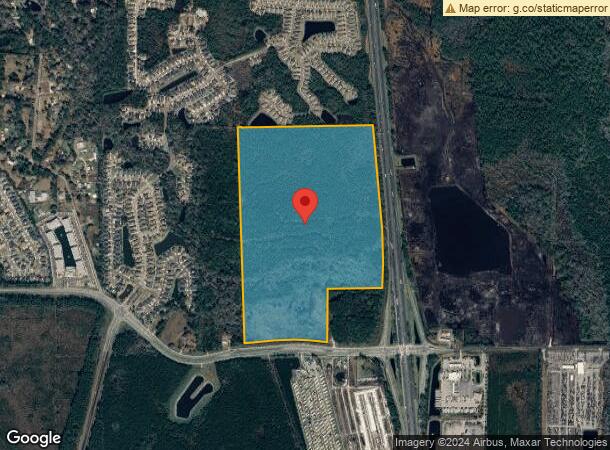  671 Pecan Park Rd, Jacksonville, FL Parcel Map