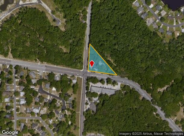  6159 Moncrief Rd, Jacksonville, FL Parcel Map
