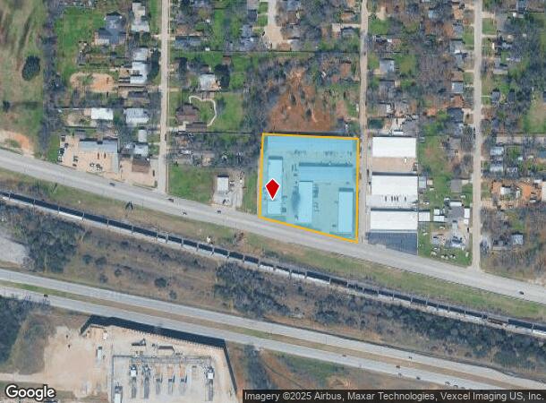  6925 E Lancaster Ave, Fort Worth, TX Parcel Map