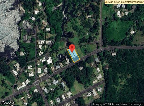  1365 Kalanianaole St, Hilo, HI Parcel Map