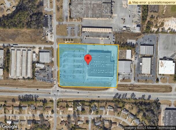  1689 Eisenhower Pky, Macon, GA Parcel Map