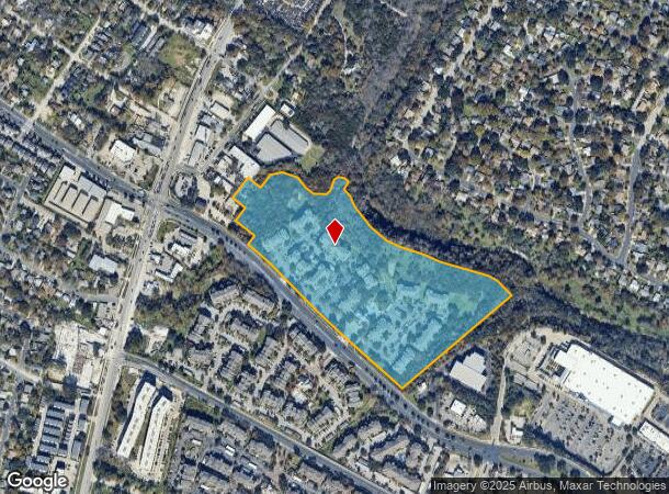 500 E Stassney Ln, Austin, TX Parcel Map