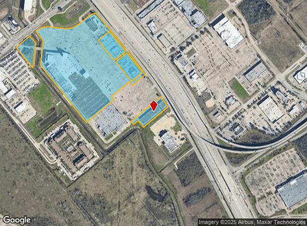  20710 Gulf Fwy, Webster, TX Parcel Map