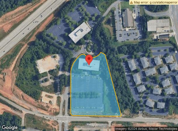  1720 Windward Concourse, Alpharetta, GA Parcel Map