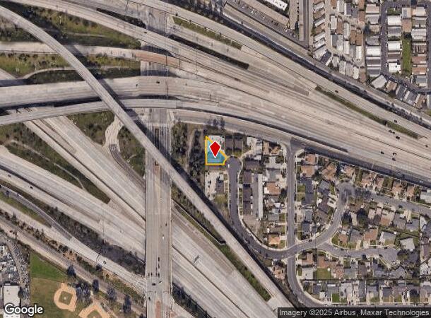  1605 Picadilly Way, Fullerton, CA Parcel Map