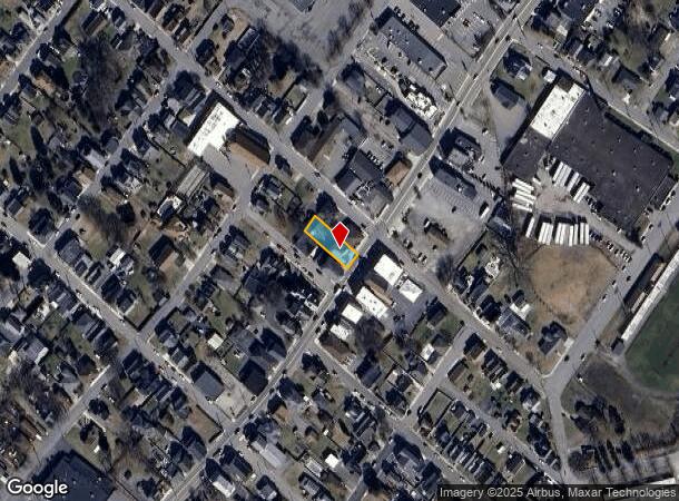 507 509 S Main St, Old Forge, PA Parcel Map