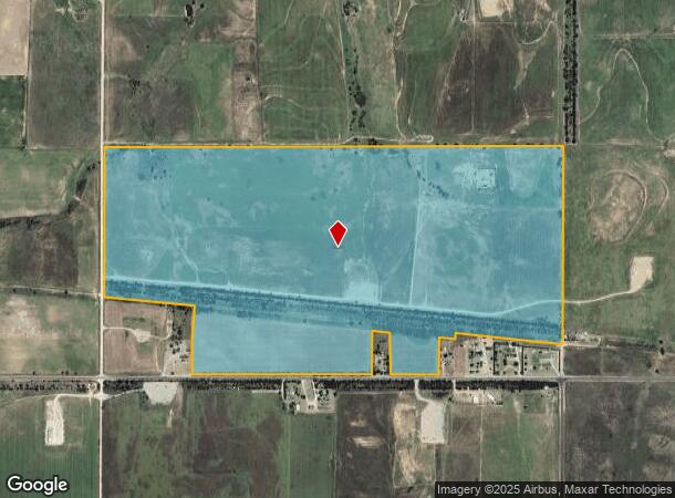 E W Of Allison, Allison, TX Parcel Map