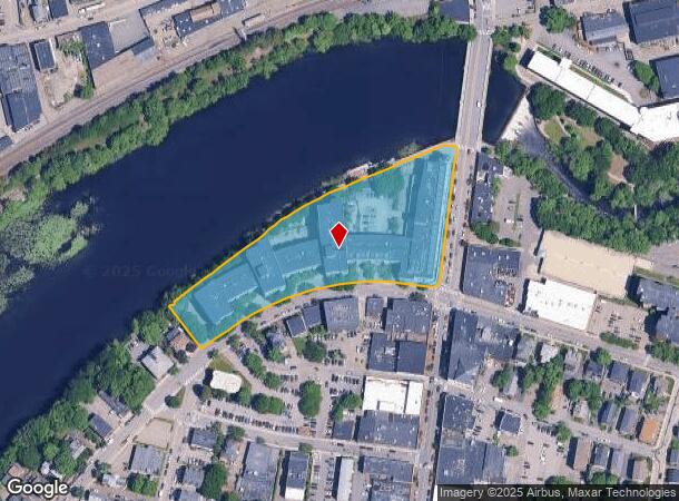 211 Moody St, Waltham, MA Parcel Map