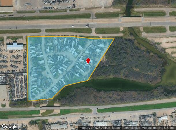 4001 E Main St, Grand Prairie, TX Parcel Map