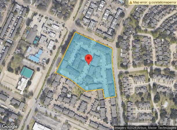  1516 Bay Area Blvd, Houston, TX Parcel Map