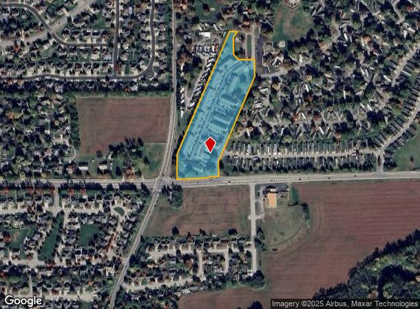  3501 Nicholas Ln, Columbus, IN Parcel Map