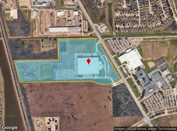 3730 S Main St, Pearland, TX Parcel Map