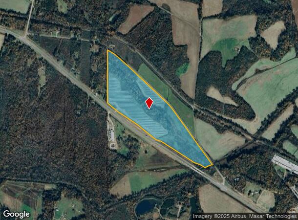  12958 Statesville Blvd, Cleveland, NC Parcel Map