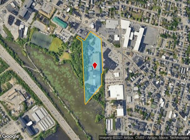  847 Pleasant St, Fall River, MA Parcel Map
